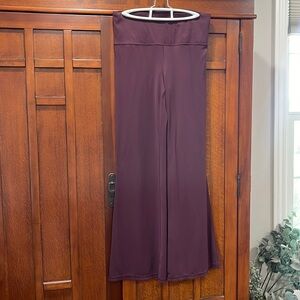 Athleta Elation Flare pant. Color spiced cabernet.  L. Excellent condition.